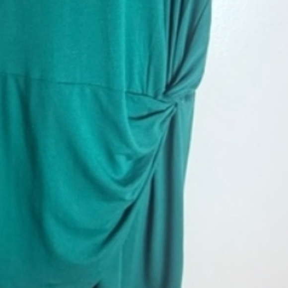 3x Top Green Blouse Short sleeve shirt Emerald Plus Detail Front - Picture 9 of 10